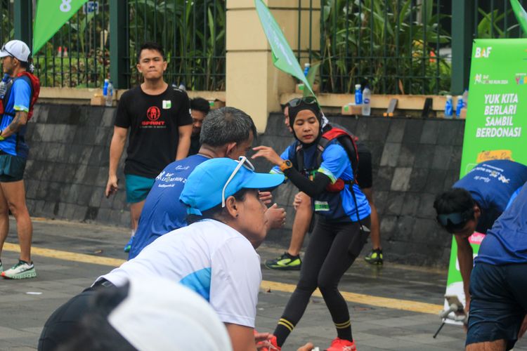 Race photo from Road to BAF Lions Run 2024