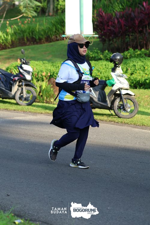 Race photo from Taman Budaya x BOGORUN 2025