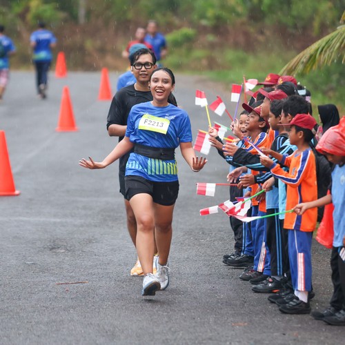 Race photo from Belitung Multisport Festival