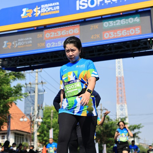 Race photo from SURABAYA ISOPLUS MARATHON 2026