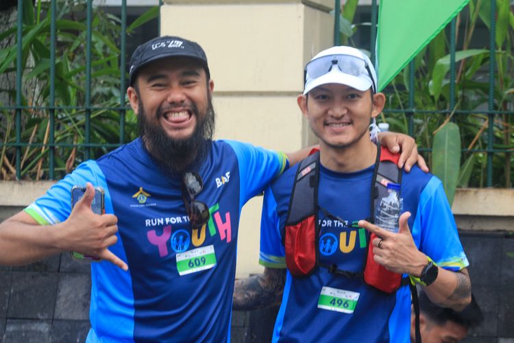 Race photo from Road to BAF Lions Run 2024