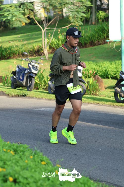 Race photo from Taman Budaya x BOGORUN 2025