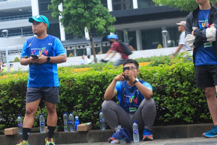 Race photo from Road to BAF Lions Run 2024