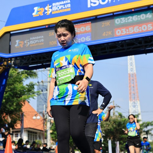 Race photo from SURABAYA ISOPLUS MARATHON 2026