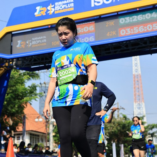 Race photo from SURABAYA ISOPLUS MARATHON 2026