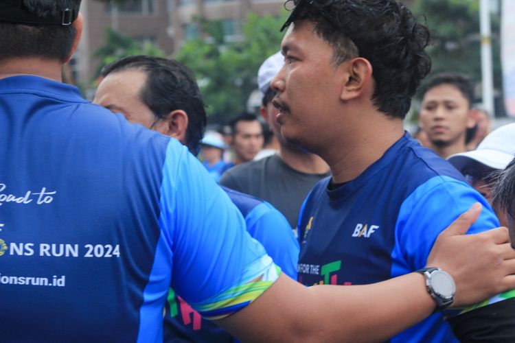 Race photo from Road to BAF Lions Run 2024