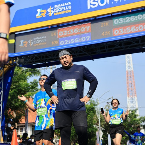 Race photo from SURABAYA ISOPLUS MARATHON 2026