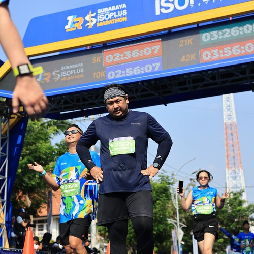 Race photo from SURABAYA ISOPLUS MARATHON 2026