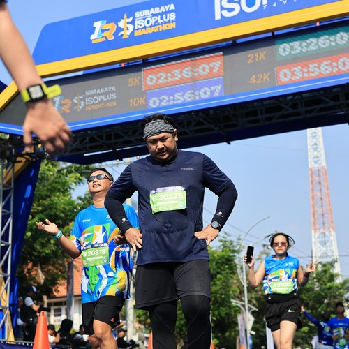 Race photo from SURABAYA ISOPLUS MARATHON 2026