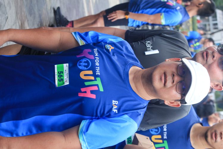 Race photo from Road to BAF Lions Run 2024