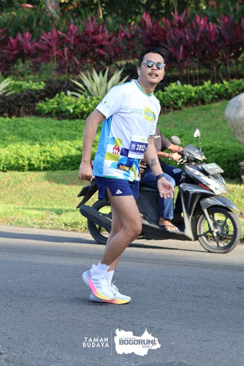 Race photo from Taman Budaya x BOGORUN 2025