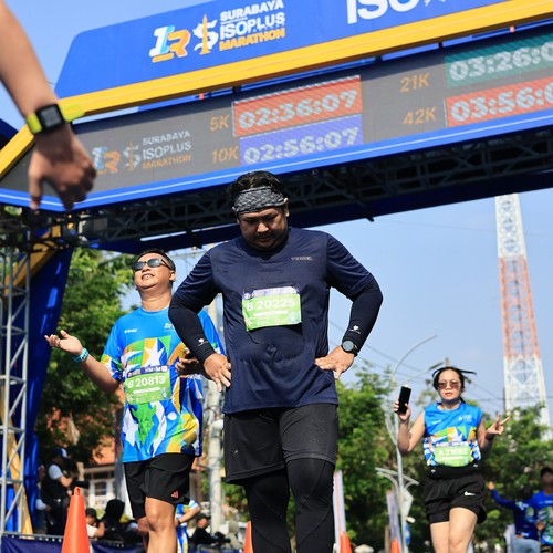 Race photo from SURABAYA ISOPLUS MARATHON 2026