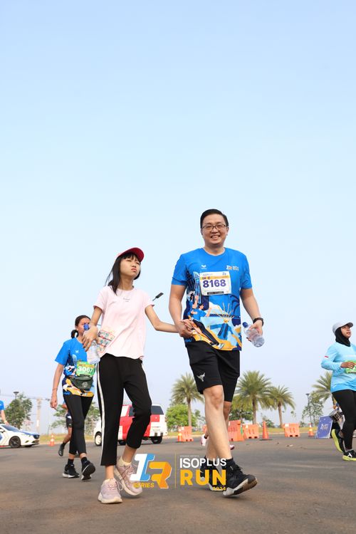 Race photo from ISOPlus Run 2024 Jakarta