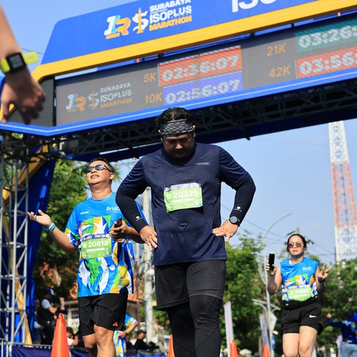 Race photo from SURABAYA ISOPLUS MARATHON 2026