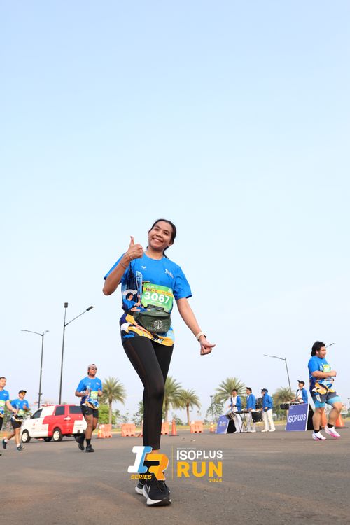Race photo from ISOPlus Run 2024 Jakarta