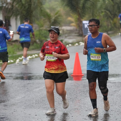 Race photo from Belitung Multisport Festival