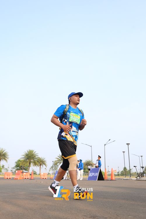 Race photo from ISOPlus Run 2024 Jakarta