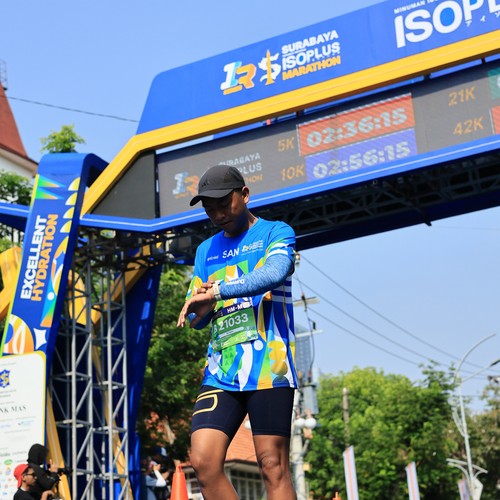 Race photo from SURABAYA ISOPLUS MARATHON 2026