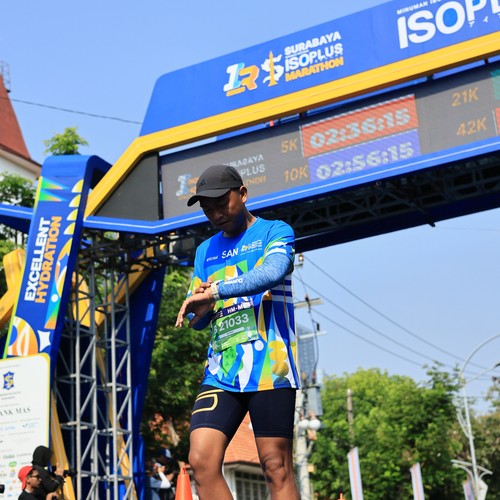 Race photo from SURABAYA ISOPLUS MARATHON 2026