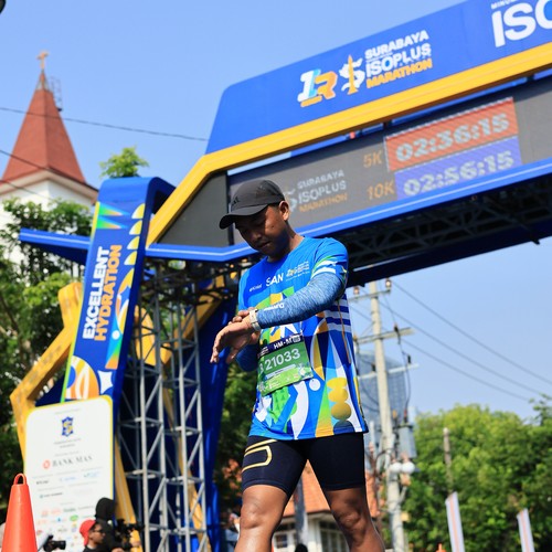 Race photo from SURABAYA ISOPLUS MARATHON 2026