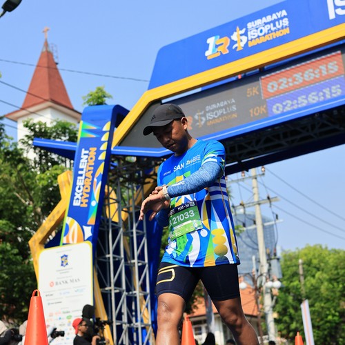 Race photo from SURABAYA ISOPLUS MARATHON 2026