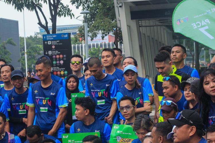 Race photo from Road to BAF Lions Run 2024