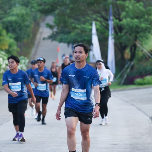 Race photo from BOGORUN 2026