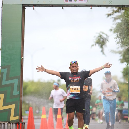 Race photo from ARUTMIN BORNEO RUN 2025