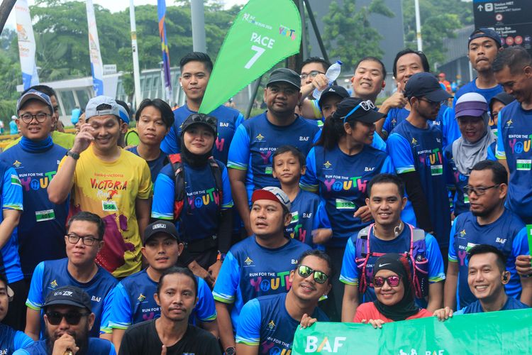 Race photo from Road to BAF Lions Run 2024