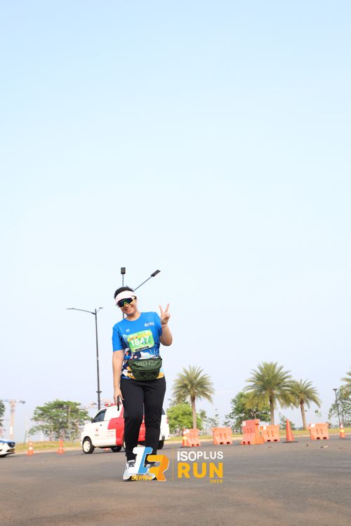 Race photo from ISOPlus Run 2024 Jakarta