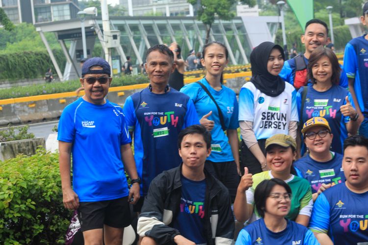 Race photo from Road to BAF Lions Run 2024