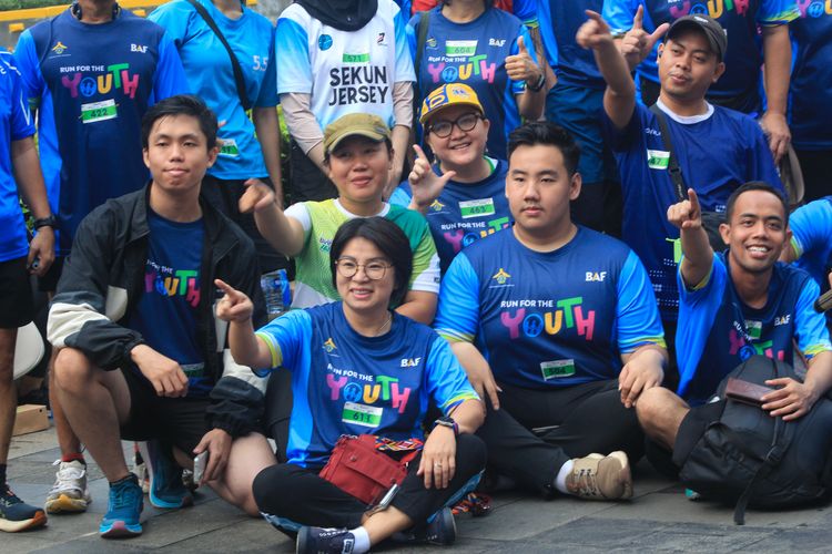 Race photo from Road to BAF Lions Run 2024