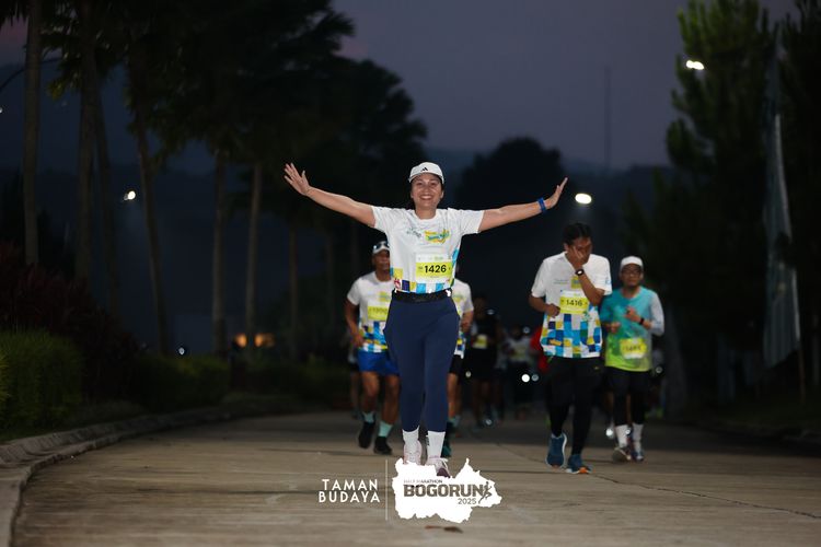 Race photo from Taman Budaya x BOGORUN 2025