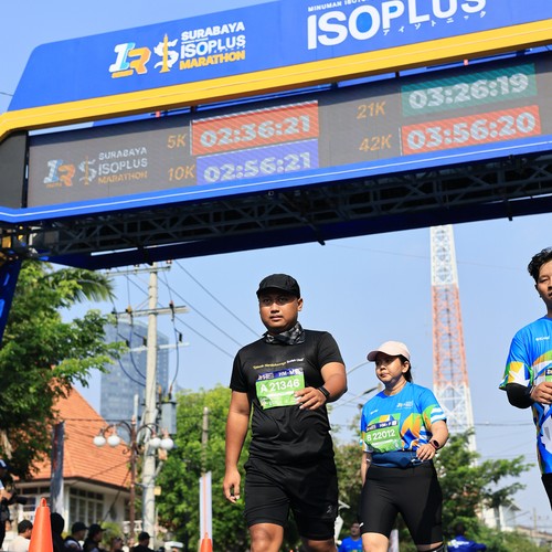 Race photo from SURABAYA ISOPLUS MARATHON 2026