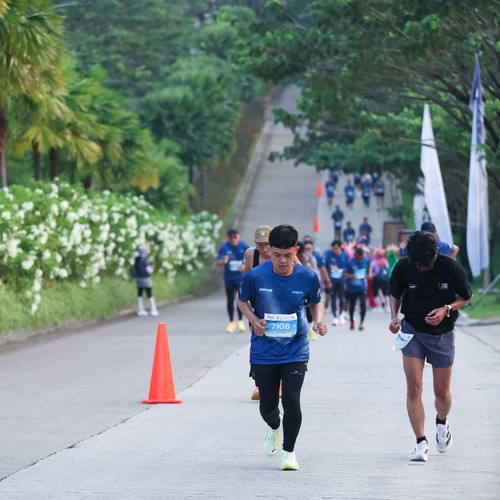 Race photo from BOGORUN 2026