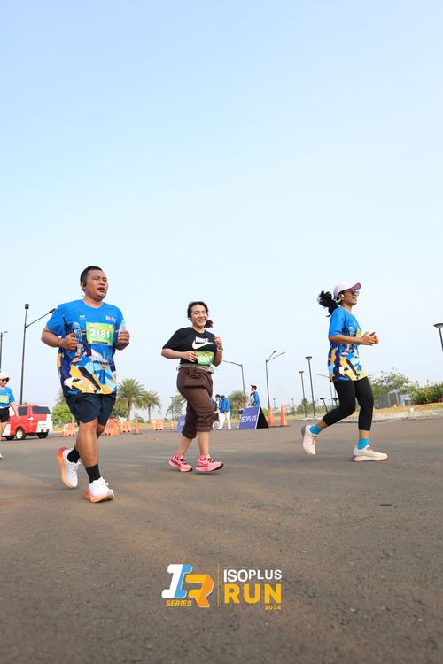Race photo from ISOPlus Run 2024 Jakarta
