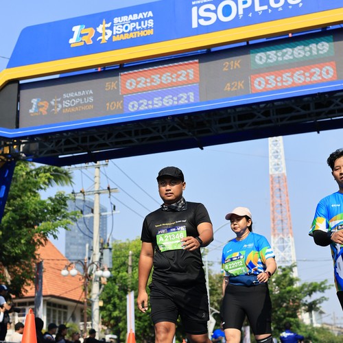 Race photo from SURABAYA ISOPLUS MARATHON 2026