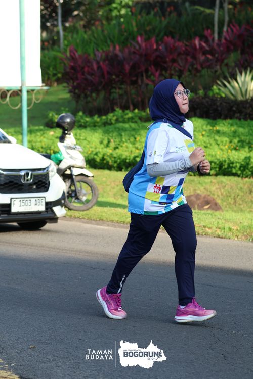 Race photo from Taman Budaya x BOGORUN 2025