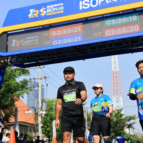 Race photo from SURABAYA ISOPLUS MARATHON 2026