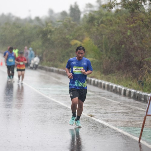 Race photo from Belitung Multisport Festival