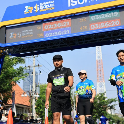 Race photo from SURABAYA ISOPLUS MARATHON 2026