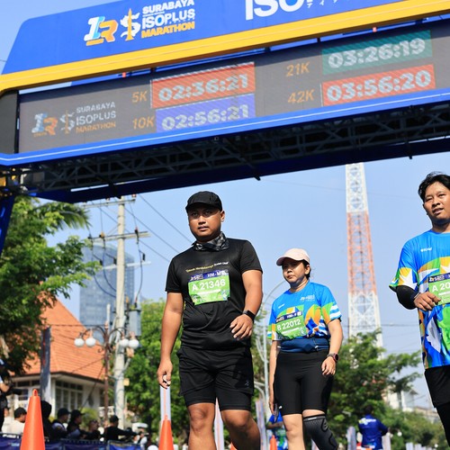 Race photo from SURABAYA ISOPLUS MARATHON 2026