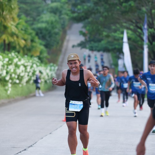 Race photo from BOGORUN 2026