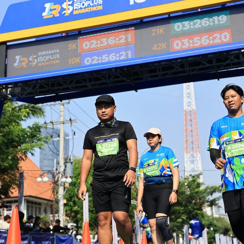 Race photo from SURABAYA ISOPLUS MARATHON 2026