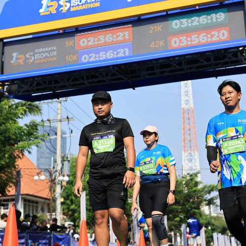 Race photo from SURABAYA ISOPLUS MARATHON 2026