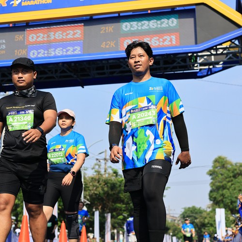 Race photo from SURABAYA ISOPLUS MARATHON 2026