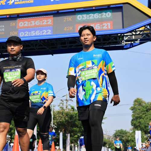 Race photo from SURABAYA ISOPLUS MARATHON 2026