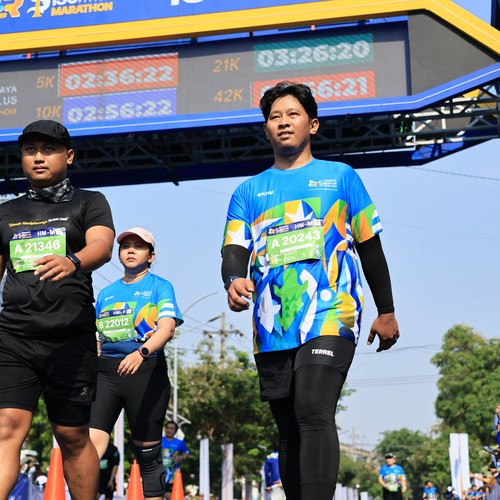 Race photo from SURABAYA ISOPLUS MARATHON 2026
