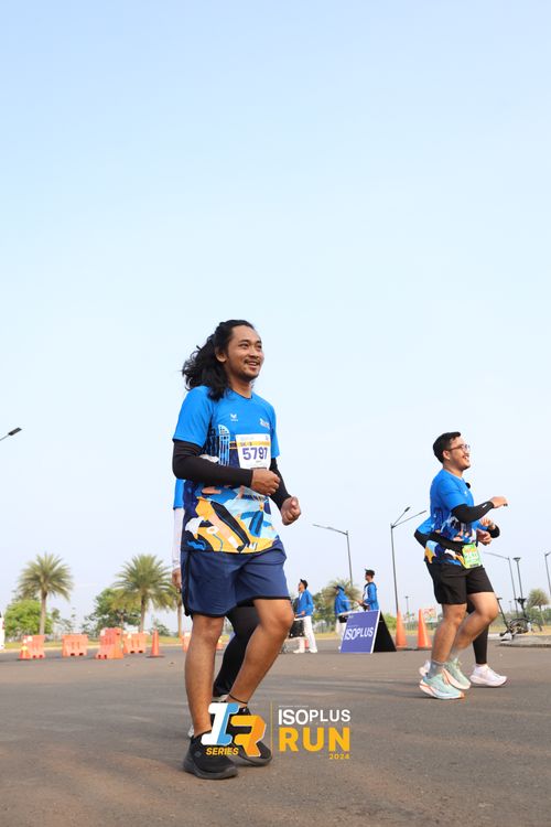 Race photo from ISOPlus Run 2024 Jakarta
