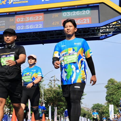 Race photo from SURABAYA ISOPLUS MARATHON 2026